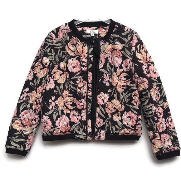 We Are Kindred Jackets & Blazers - We Are Kindred Floral Retro Jojo Bomber Jacket 4